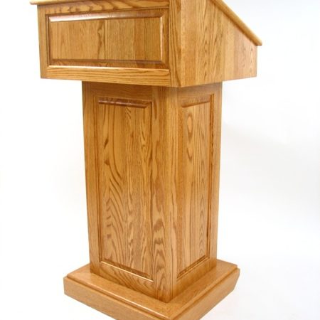 CLR235-O-EA Counselor Oak with Early American Stain Front Side