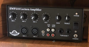 EWP218 Amplifier Close Up
