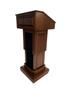 CLR235-EV-LIFT-M-RM Counselor Evolution Lift Mahogany with Red Mahogany Stain Side