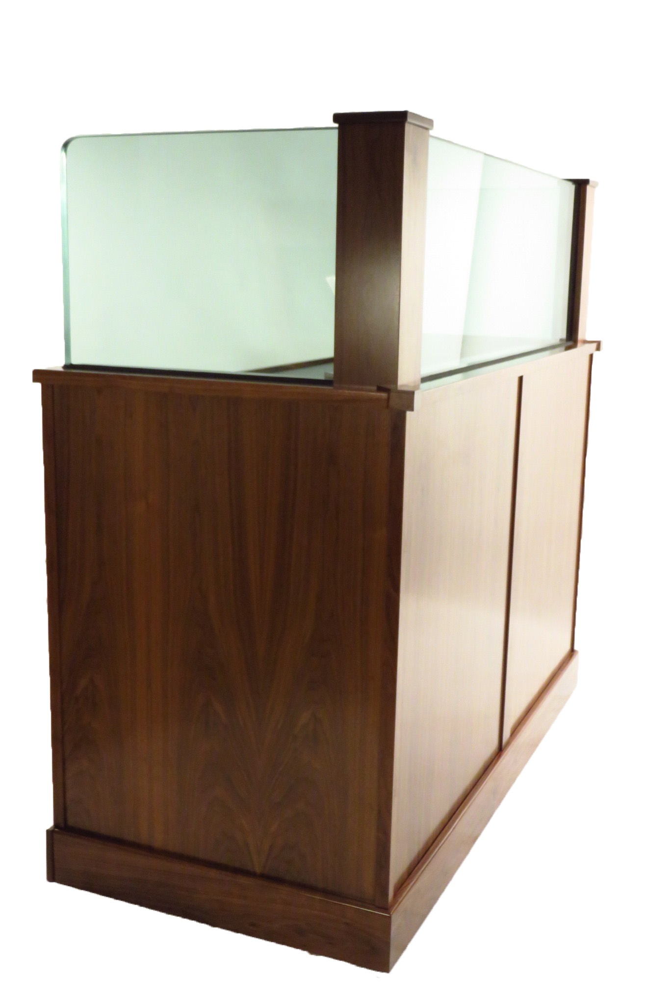 PRO360-W Protector Command Center Walnut 12 inch Glass - Front Side