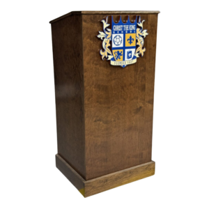 Collegiate™ Lectern (CPD677) – Solid Cherry Wood Podium