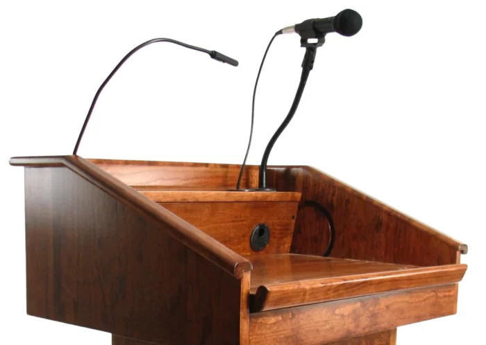 LED Lectern Light - Adjustable Gooseneck Podium Lamp for Presentations & Workstations - Image 4