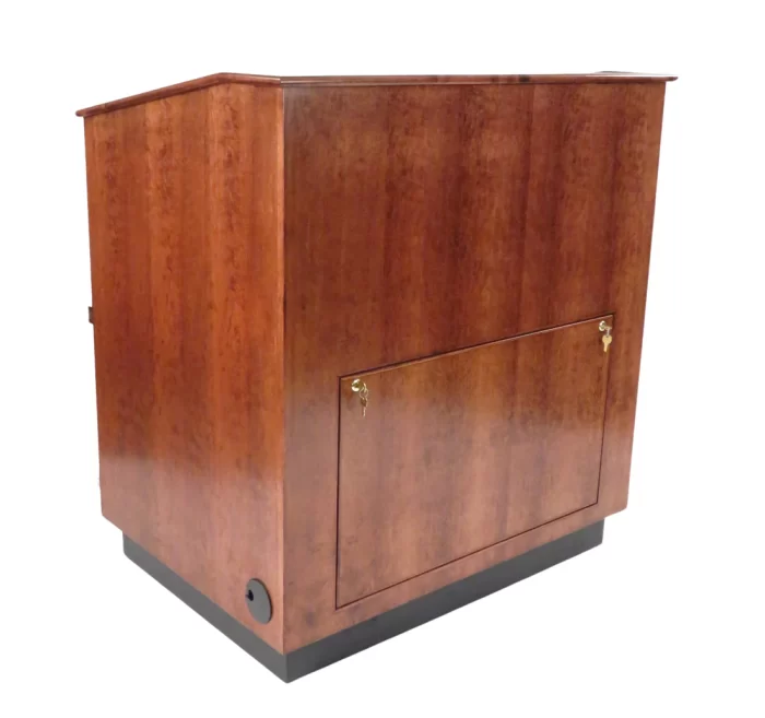 Educator™ Large Multimedia Lectern and Presentation Cart - Image 4