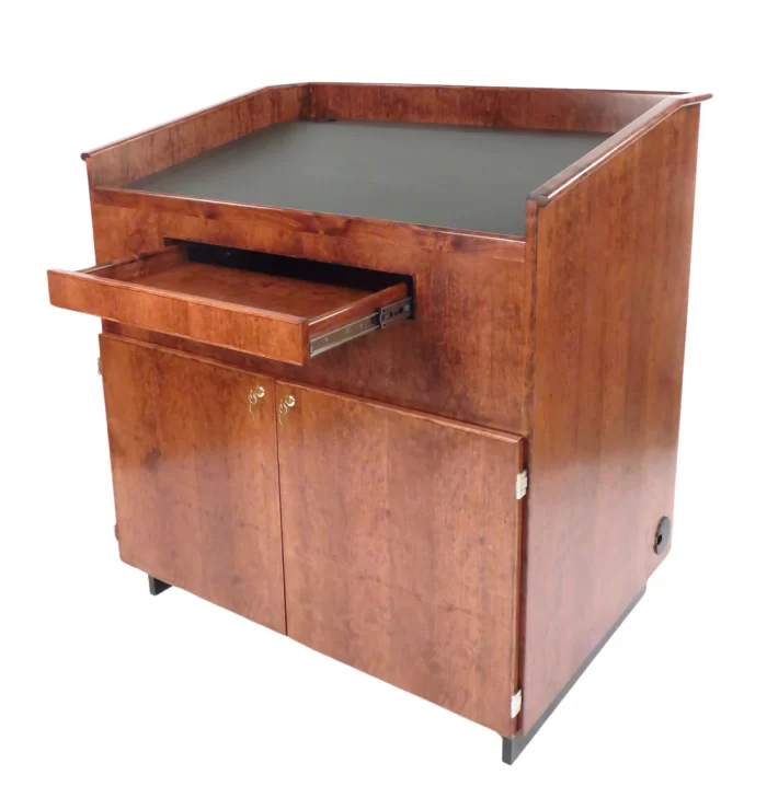Educator™ Large Multimedia Lectern and Presentation Cart - Image 3