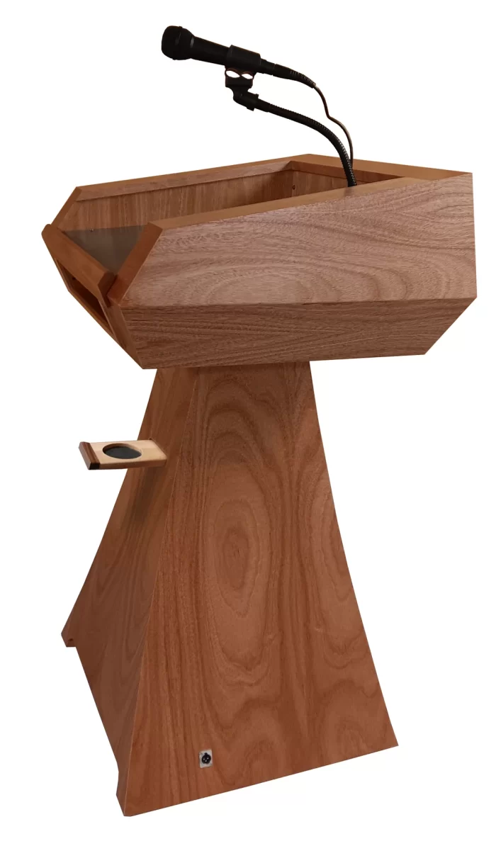 Statesman Slim™ Solid Hardwood Lectern - Image 2
