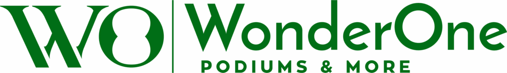 Wonder-one logo podiums and more