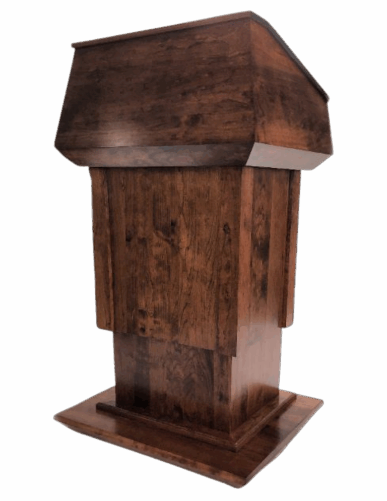 Height-Adjustable Wood Podiums | Inclusive Ergonomic Designs