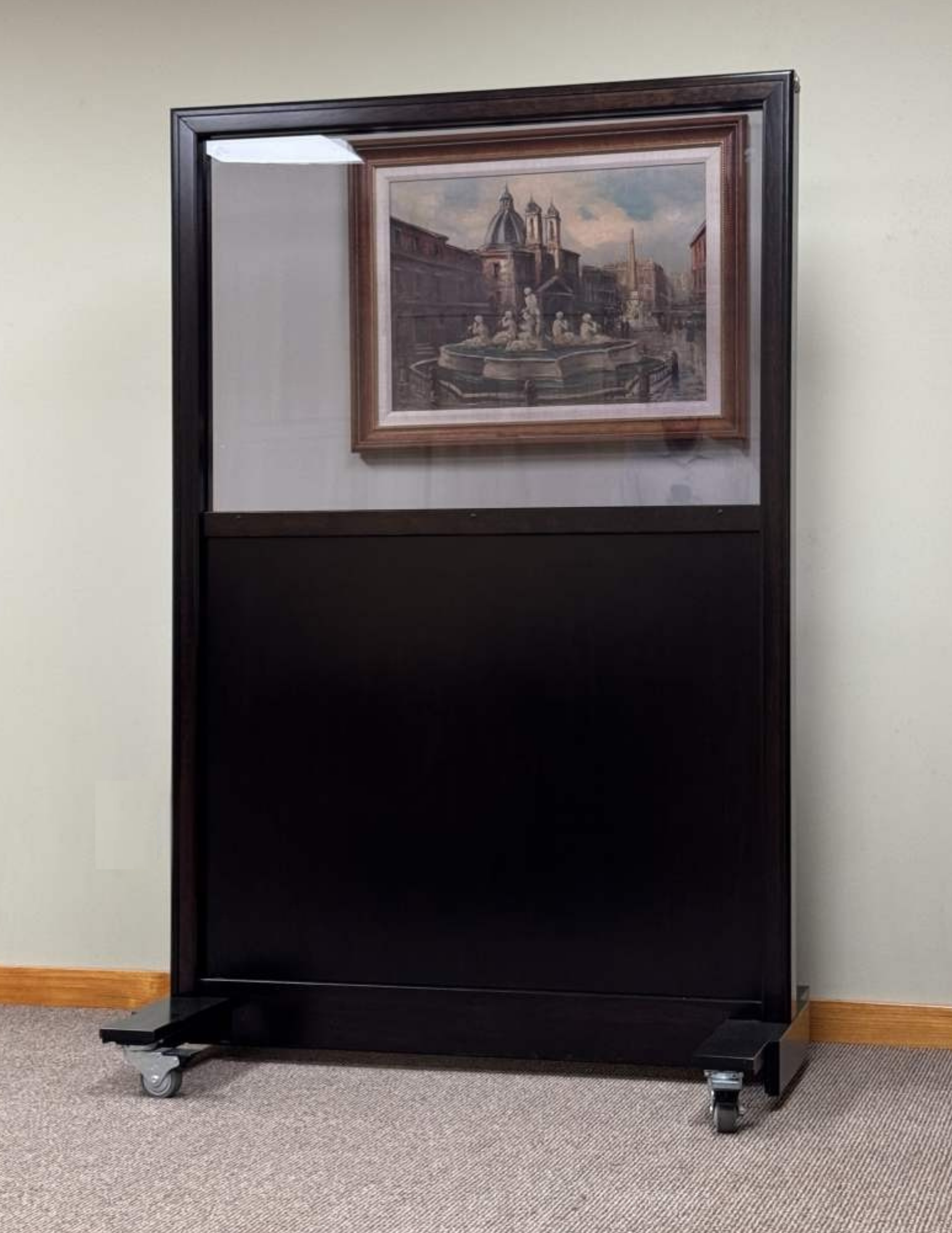 Mobile Ballistic Panel with Viewing Window